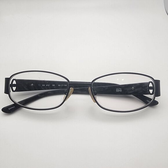 South Hampton Black & Gray Prescription Glasses Frames - Picture 2 of 8